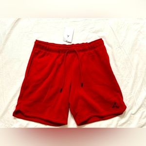 Nike Air Jordan Essentials Red Fleece Shorts DA9826-687 Men’s Size M
